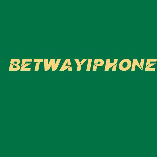 Logo da BETWAYIPHONE