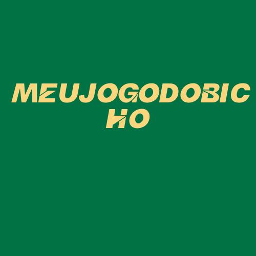 Logo da MEUJOGODOBICHO